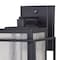 Vaxcel Hyde Park 3 Light Dusk to Dawn Bronze Mission Outdoor Wall Lantern Clear Glass T0468 - alternate 5